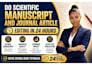 edit scientific manuscripts for journal article submission
